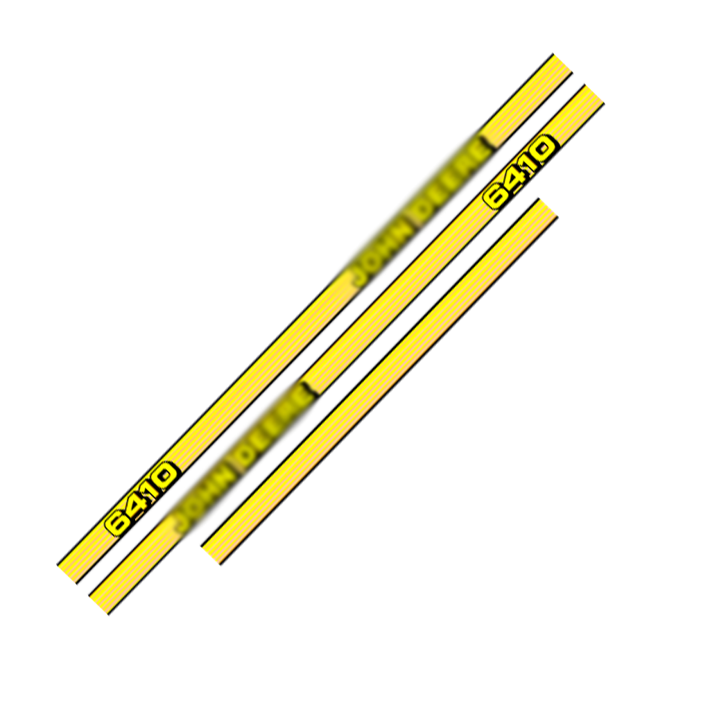 Aftermarket set fits JD 6410 Decal Kit – Premium Aftermarket Restoration - Full Set