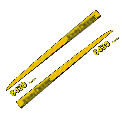 John Deere 6430 Premium Decal Kit – Aftermarket Restoration Stickers - Full Set