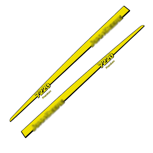 John Deere 7220 Premium Decal Kit – Aftermarket Restoration Stickers - Full Set