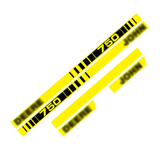 Aftermarket set fits JD 750 Decal Kit -Aftermarket Restoration Sticker - Full Set