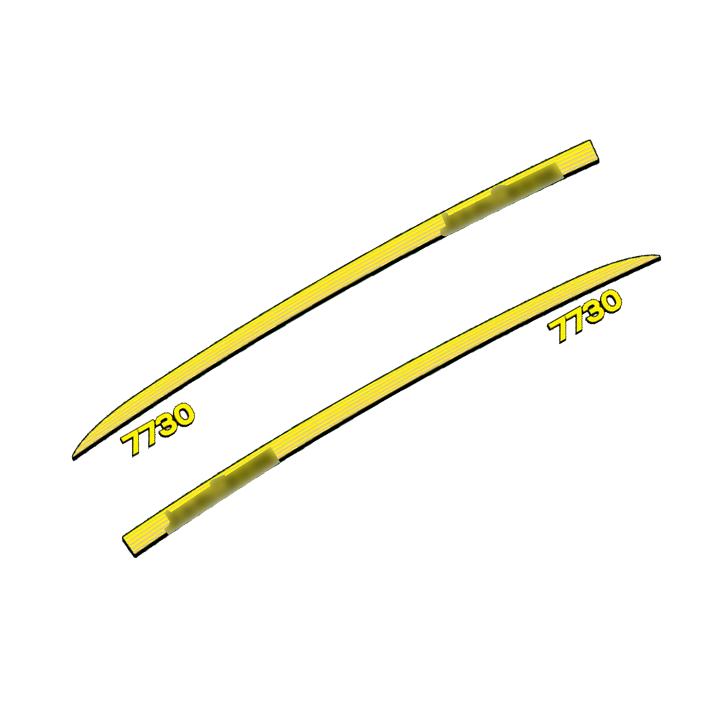 John Deere 7730 Decal Kit – High-Quality Aftermarket Restoration - Full Set