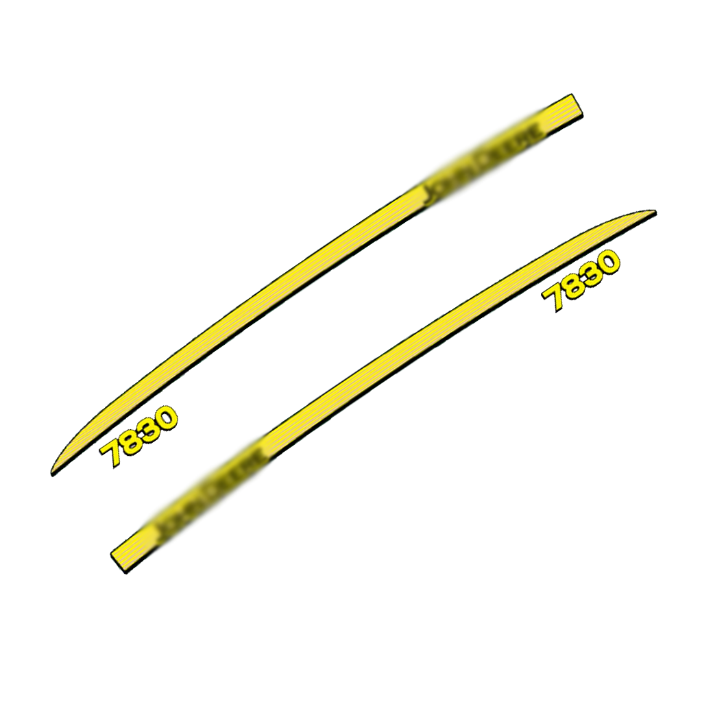 Aftermarket set fits JD 7830 Decal Kit – High-Quality Aftermarket Restoration - Full Set