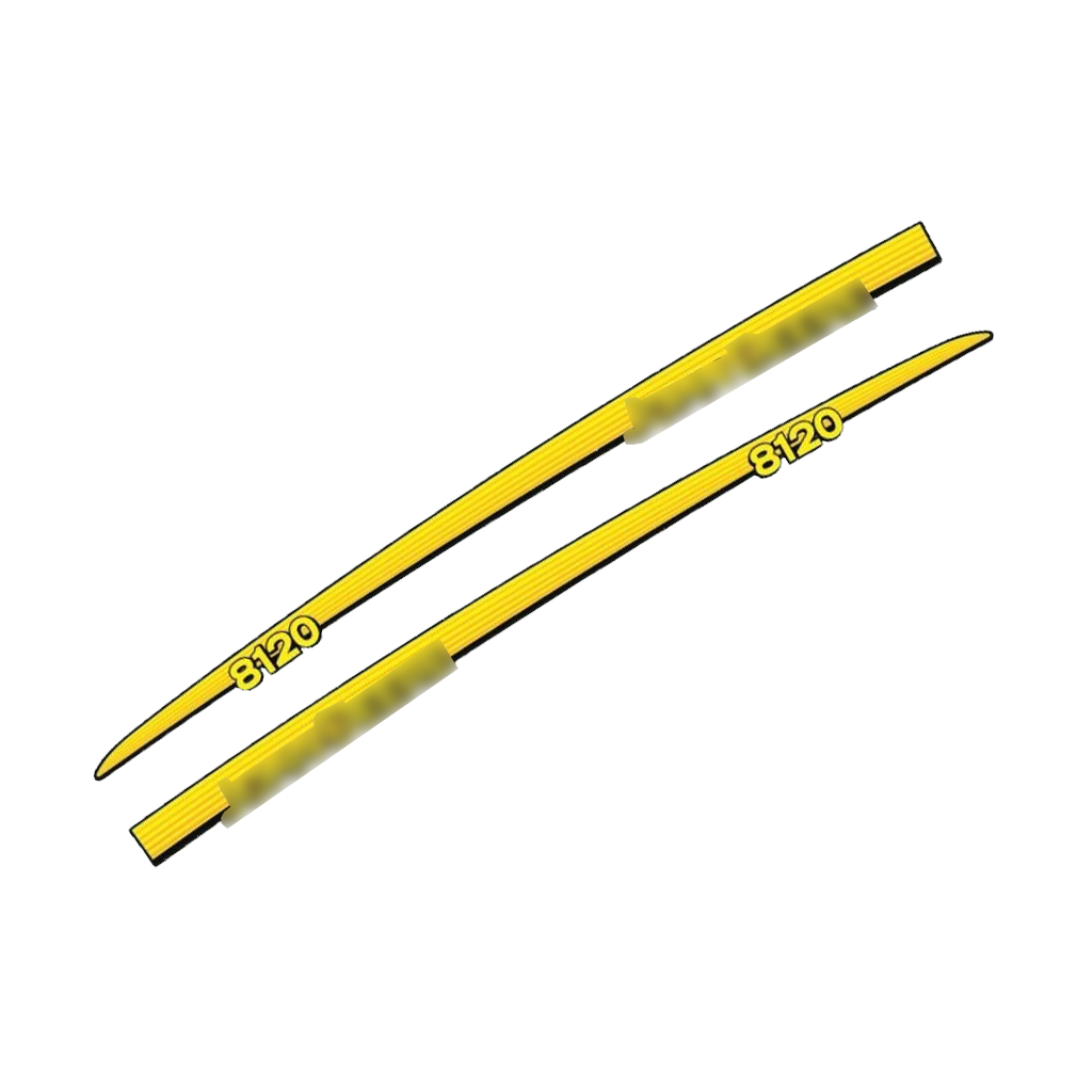 Aftermarket set fits JD 8120 Decal Kit – High-Quality Restoration Stickers - Full Set