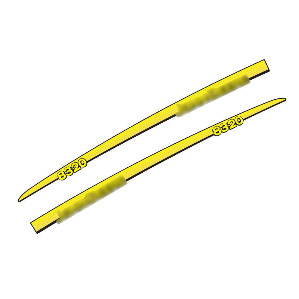 Aftermarket set fits JD 8320 Decal Kit – High-Quality Restoration Stickers - Full Set