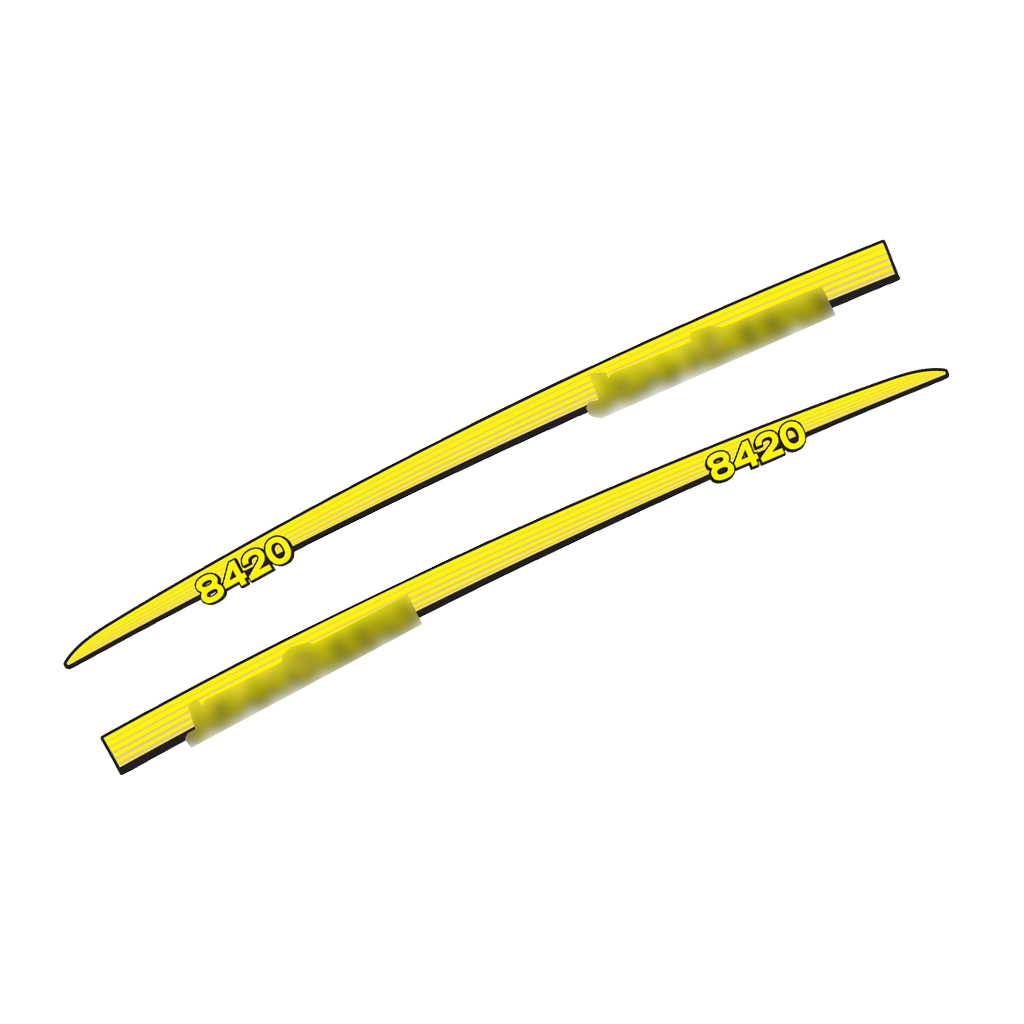 Aftermarket set fits JD  8420 Decal Kit – High-Quality Restoration Stickers - Full Set