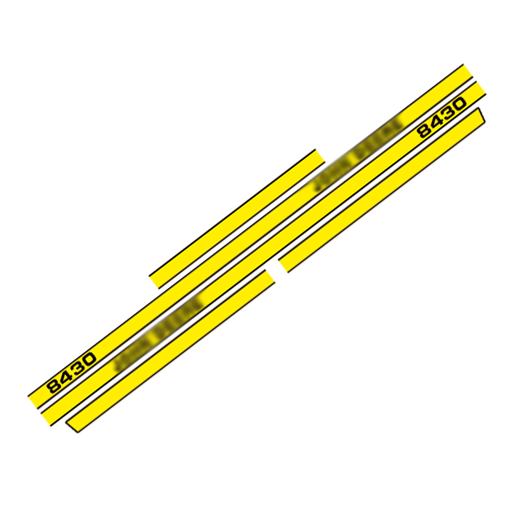 Aftermarket set fits JD 8430 Decal Kit – High-Quality Restoration Stickers - Full Set