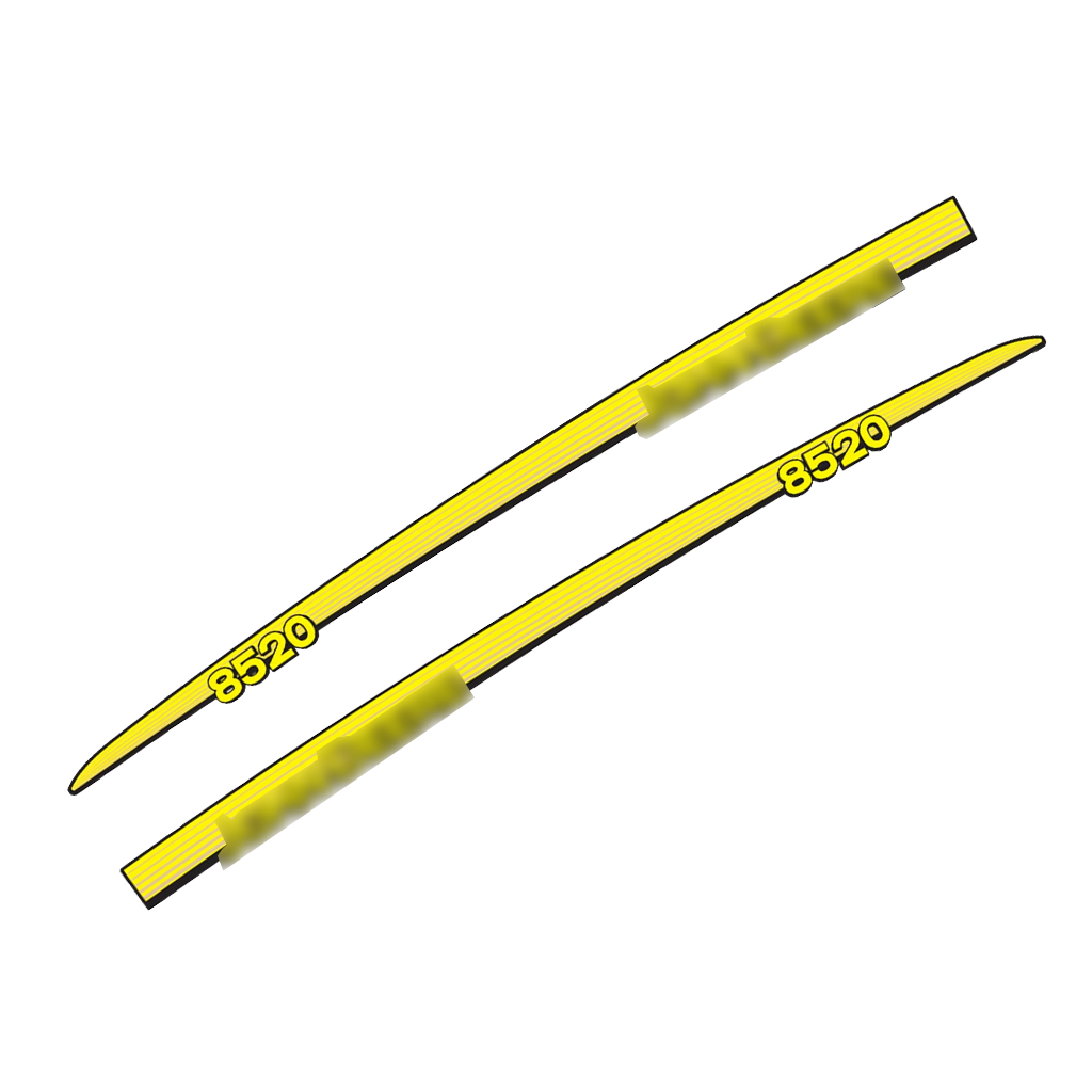 Aftermarket set fits JD 8520 Decal Kit – High-Quality Restoration Stickers - Full Set